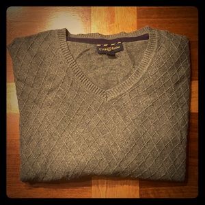 L Grey Club Room Sweater